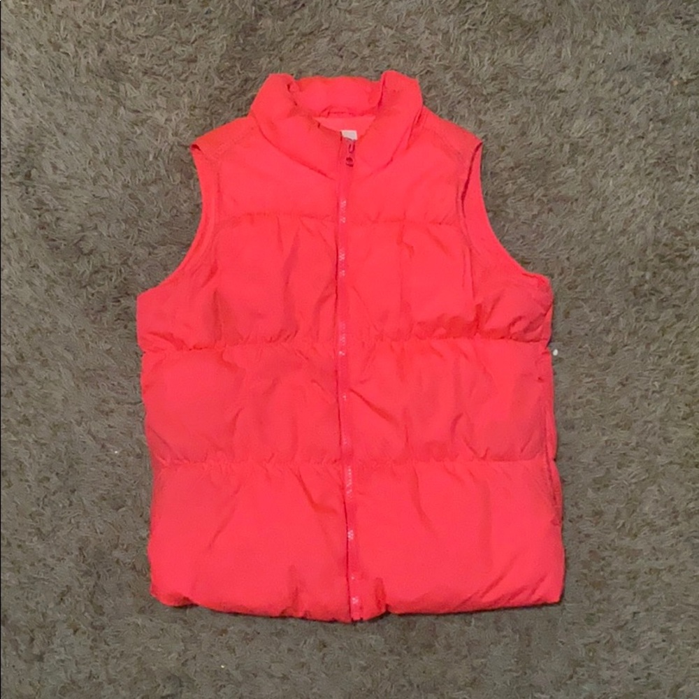 hot pink vest